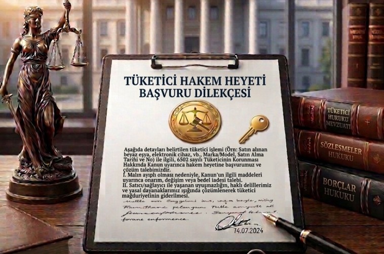 Tüketici Hakem Heyeti Başvuru Dilekçesi