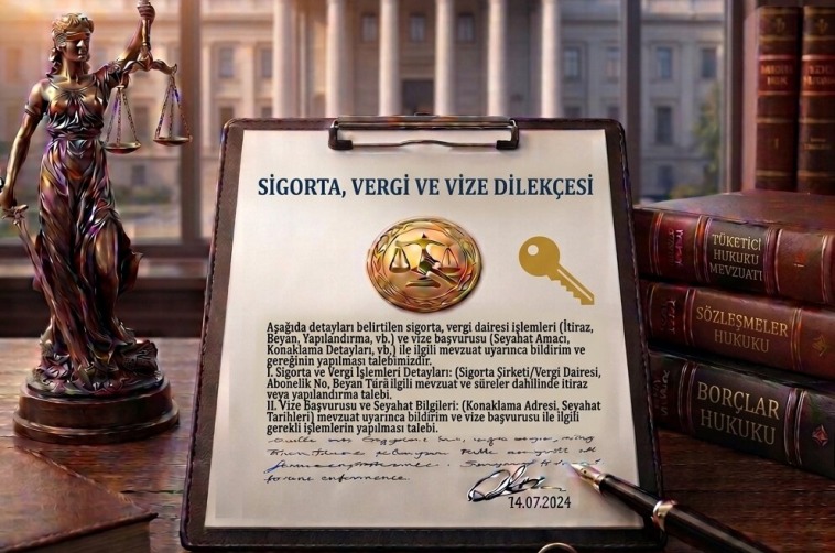 Sigorta Vergi Vize Dilekçesi